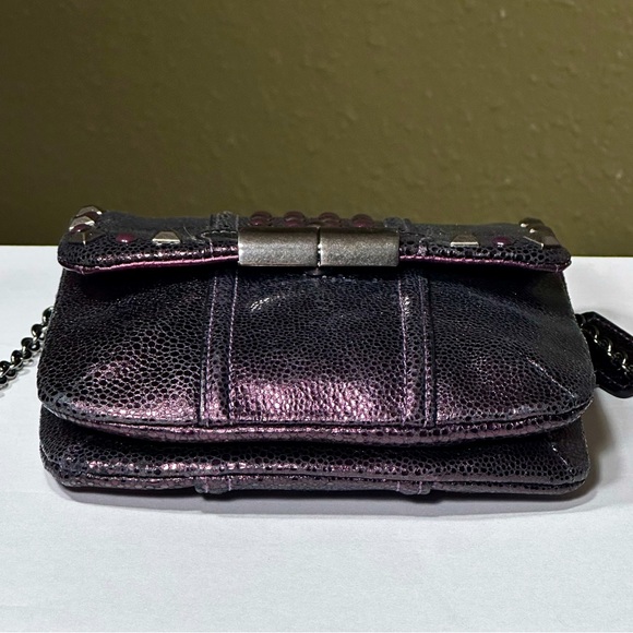 *RARE* COACH Kristin Studded Leather Crossbody - Picture 6 of 16